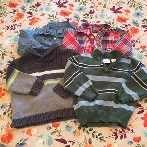 Lot of 4, Baby boys Osh Kosh 2t, 24 months